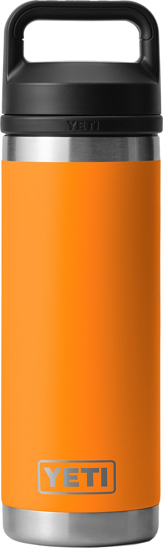 Photos - Other Accessories Yeti 18 oz. Rambler Bottle with Chug Cap, King Crab Orange 20YETURMBLR18ZB 