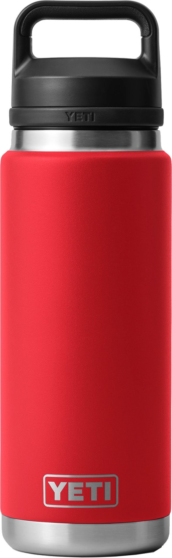Photos - Other Accessories Yeti 26 oz. Rambler Bottle with Chug Cap, Rescue Red 20YETURMBLR26ZBTTHYD 