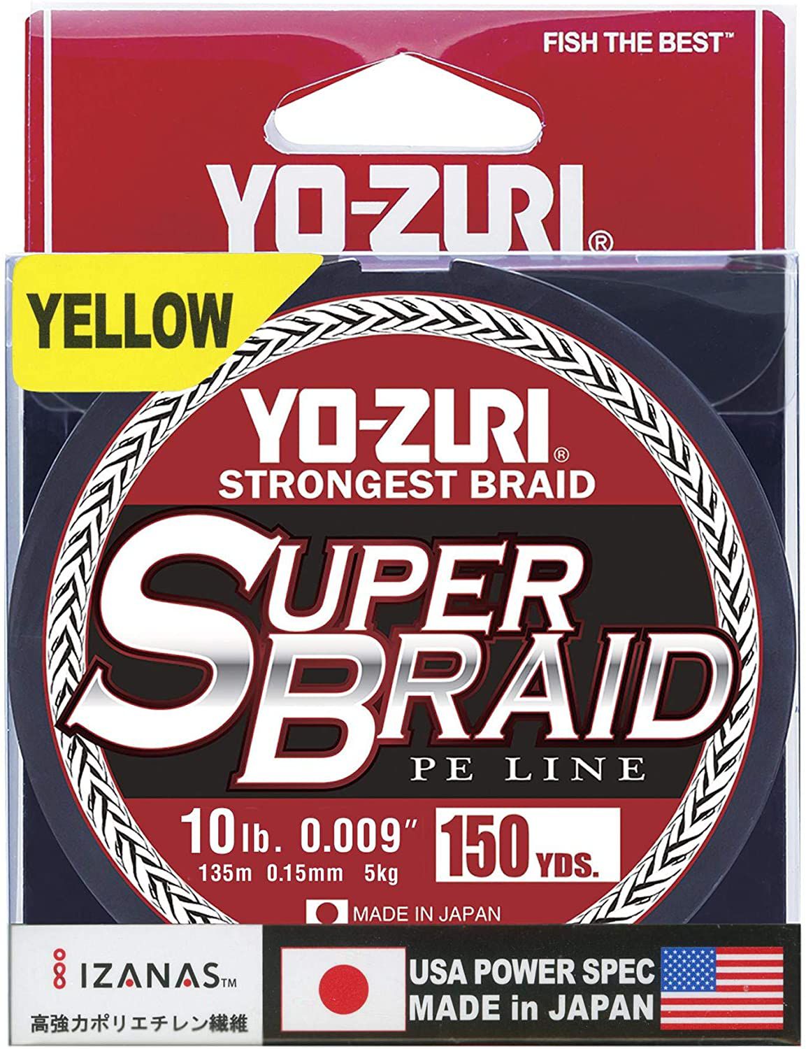 Yo-Zuri SuperBraid PE Braided Fishing Line