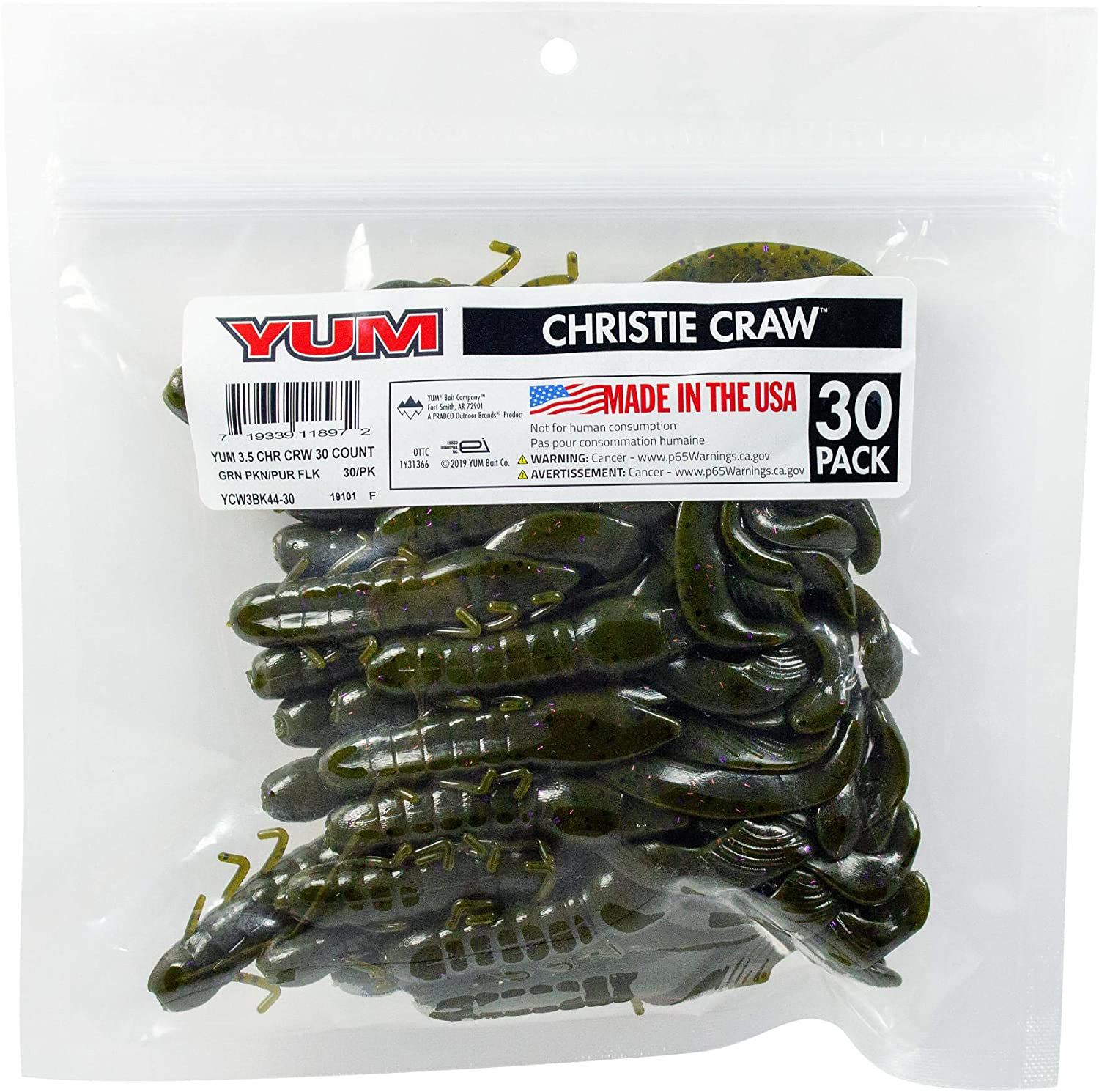 Yum Christie Craw Soft Bait