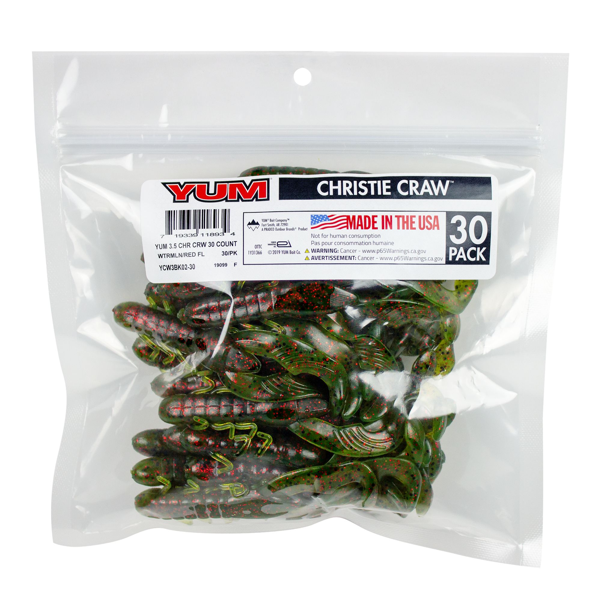 Yum Christie Craw Soft Bait
