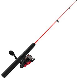 Quantum Strategy Spinning Reel and 2-Piece Fishing Rod Combo, IM7 Graphite  Rod with Cork Handle, Continuous Anti-Reverse Clutch Fishing Reel, Multi