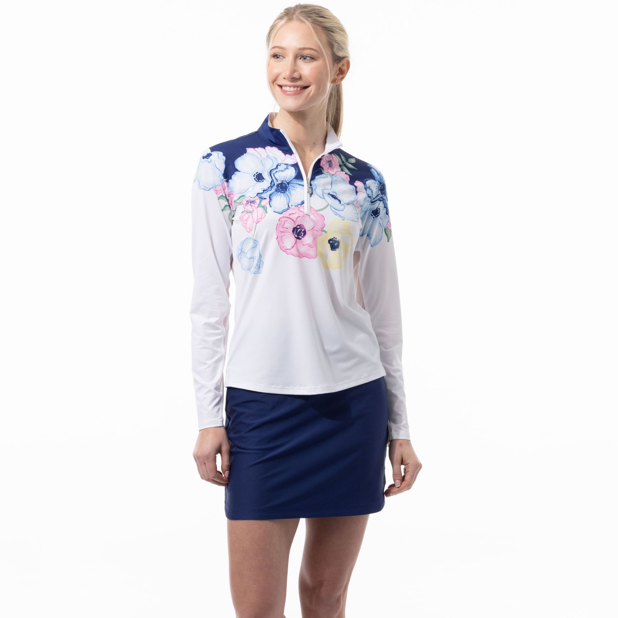 Poppy Patch Navy