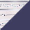 Line Up Print Navy