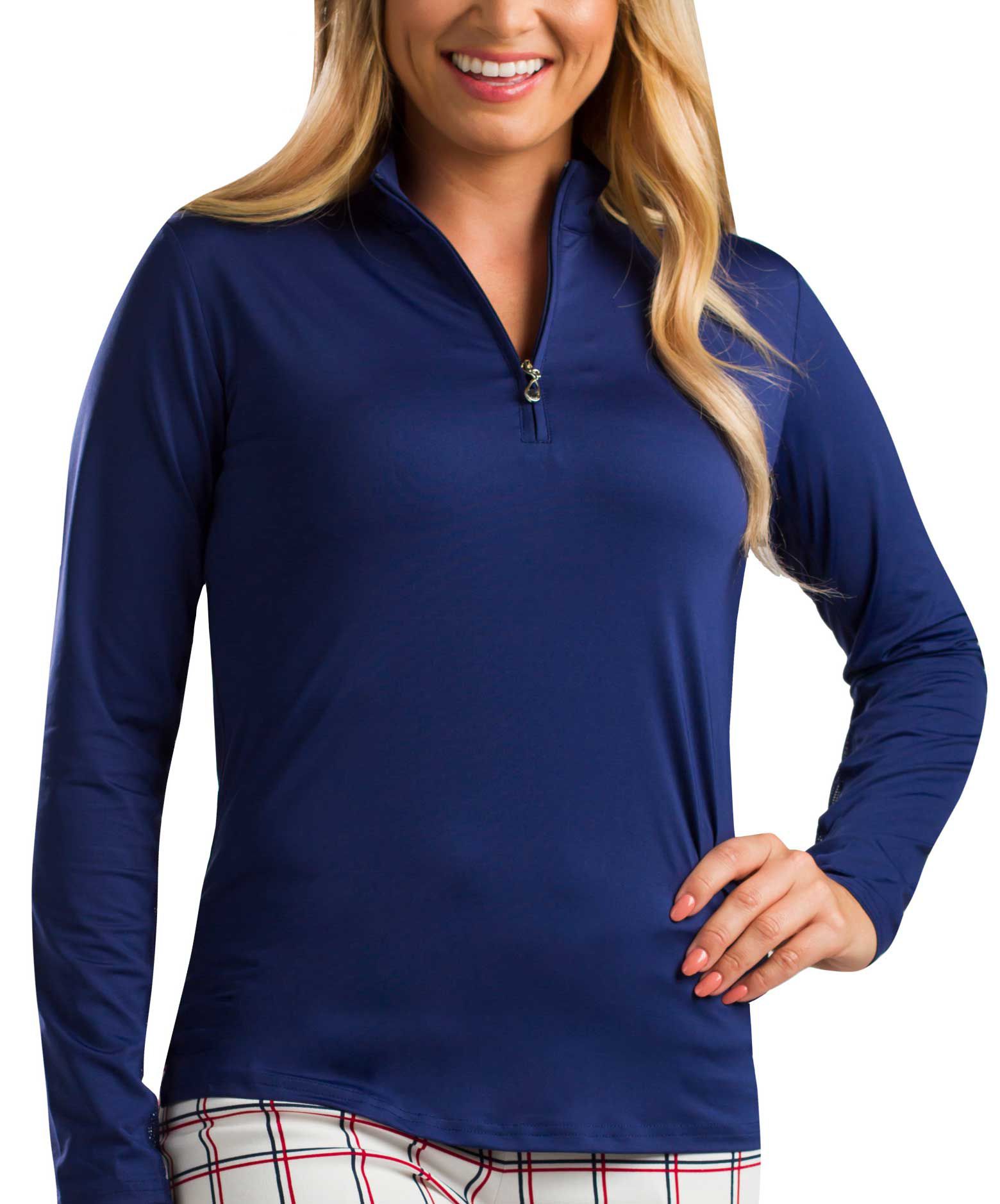 SanSoleil Women's Sunglow Solid Mock