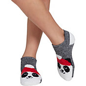 Northeast Outfitters Youth Santa Panda Cozy Cabin Low Cut Socks