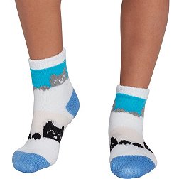 Northeast Outfitters Youth Double Cat Cozy Cabin Crew Socks