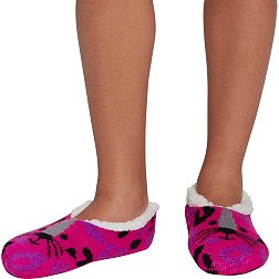 Northeast Outfitters Youth Leopard Cozy Cabin Slipper Socks