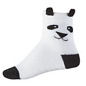 Northeast Outfitters Youth Cozy Cabin Panda Crew Socks