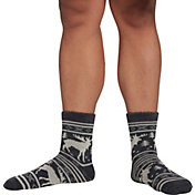 Northeast Outfitters Men's Moose Stripe Cozy Cabin Socks