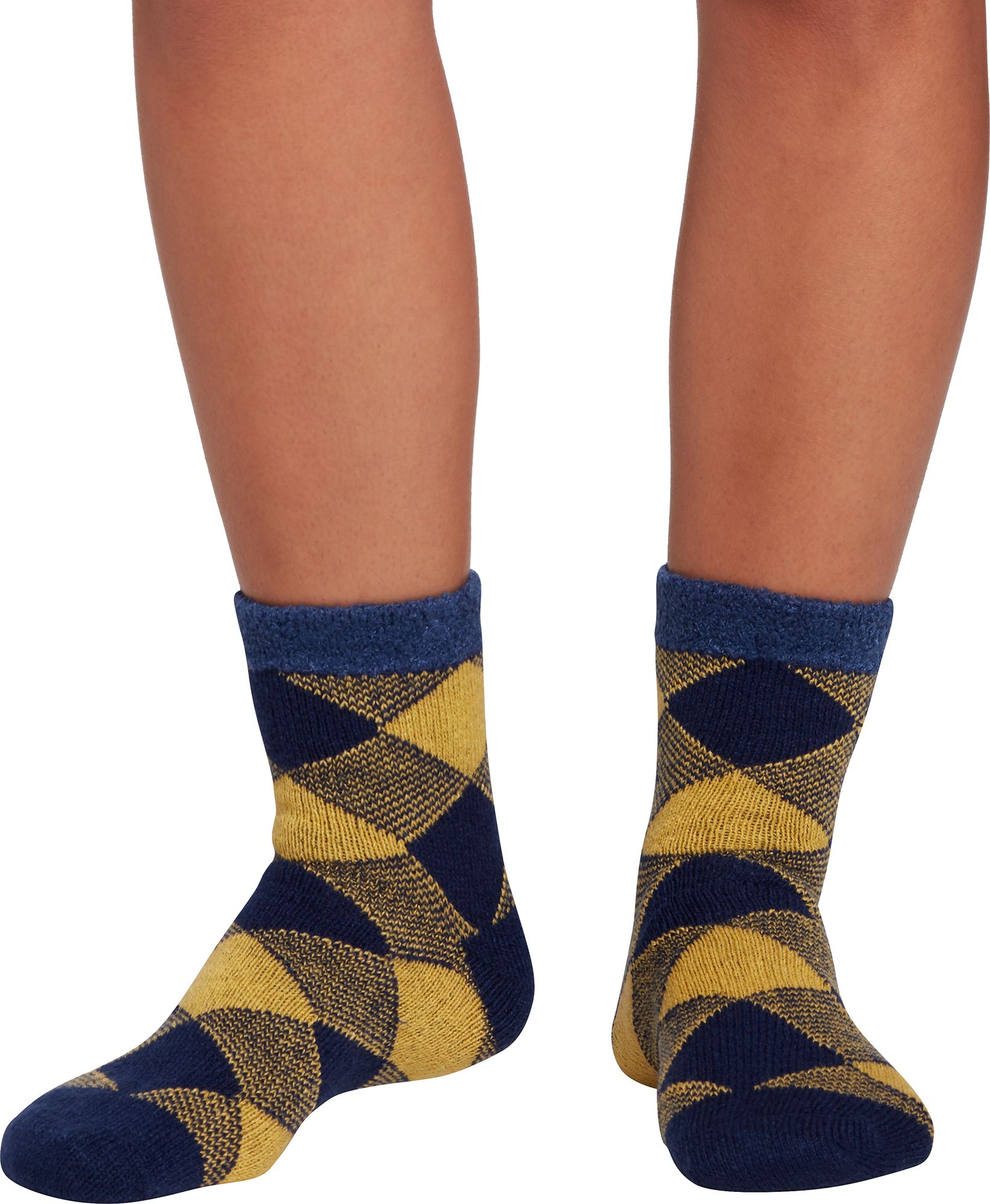 Northeast Outfitters Team Buffalo Check Cozy Cabin Crew Socks
