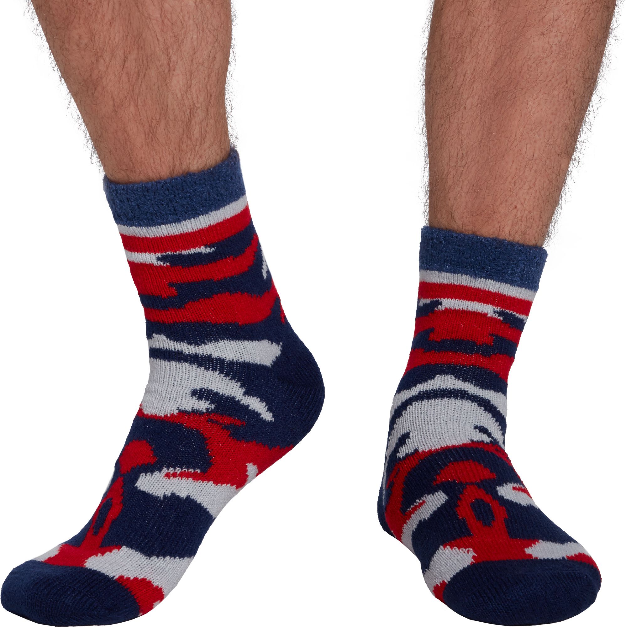 Northeast Outfitters Team Camo Cozy Cabin Crew Socks