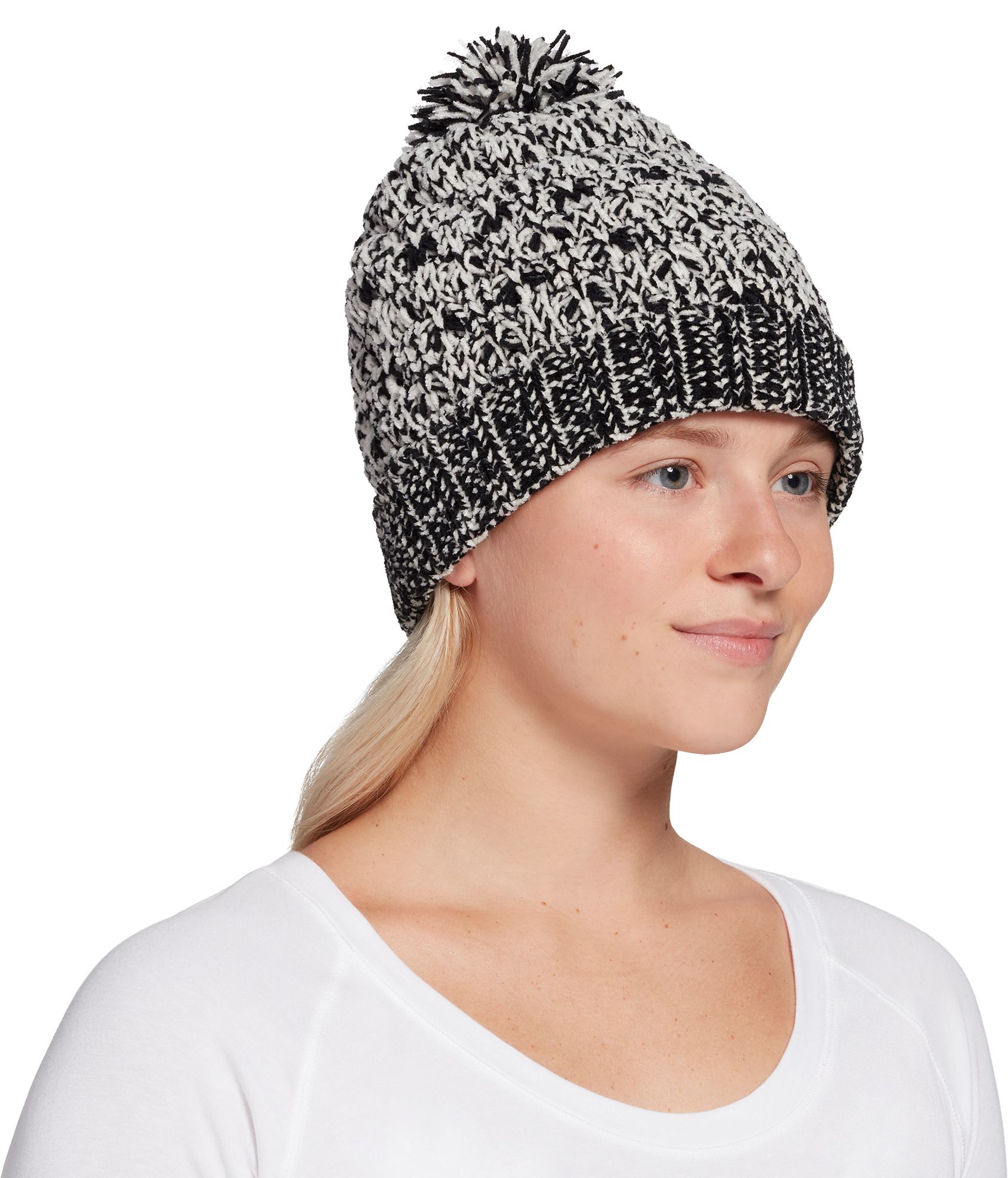 Northeast Outfitters Women's Cozy Chenille Pom Beanie
