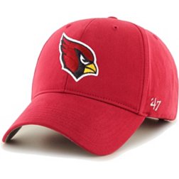 '47 Youth Arizona Cardinals Red Basic MVP Adjustable Hat