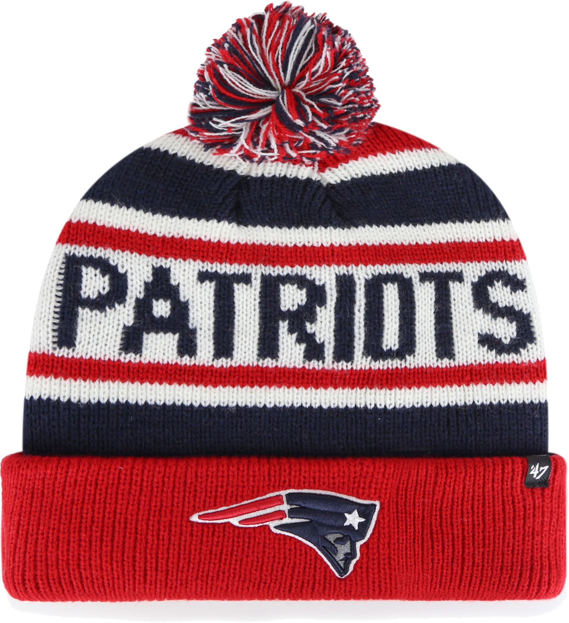 Youth New England Patriots Hangtime Navy Knit