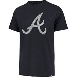 '47 Men's Atlanta Braves Navy Premium Franklin T-Shirt