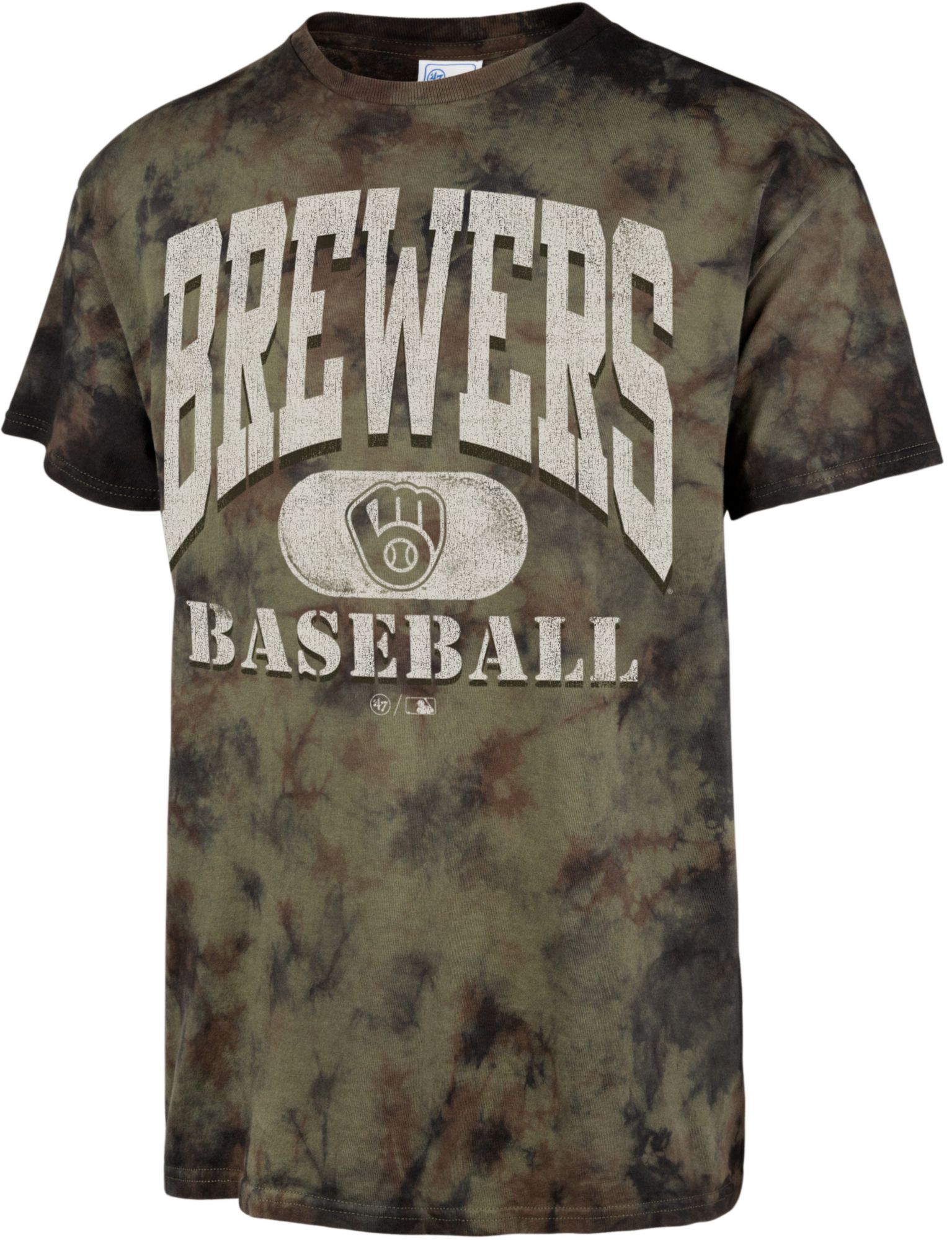 Men's Milwaukee Brewers Camo Foxtrot T-Shirt
