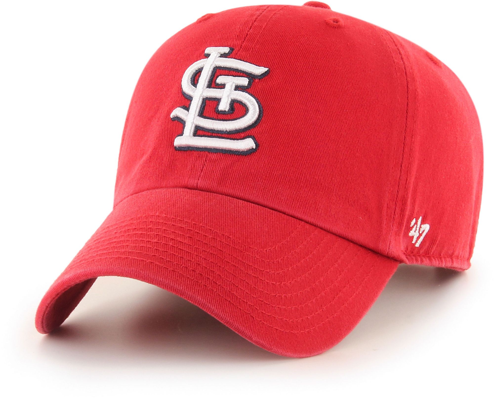 '47 Adult St. Louis Cardinals Red Clean Up Adjustable Hat