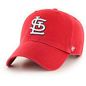 ‘47 Men's St. Louis Cardinals Red Clean Up Adjustable Hat