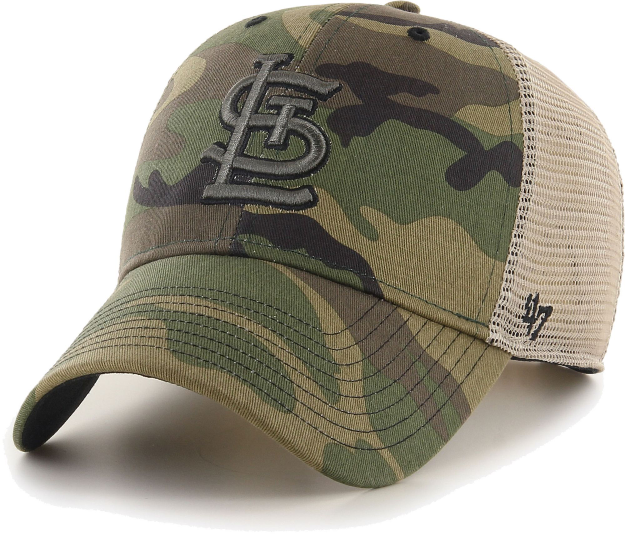 St. Louis Cardinals Camo Womens Clean Up Hat by '47 Brand