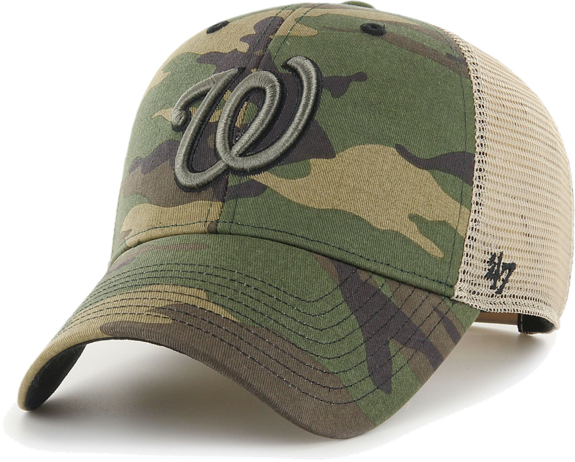 Washington Nationals '47 City Connect MVP Adjustable Hat - Gray