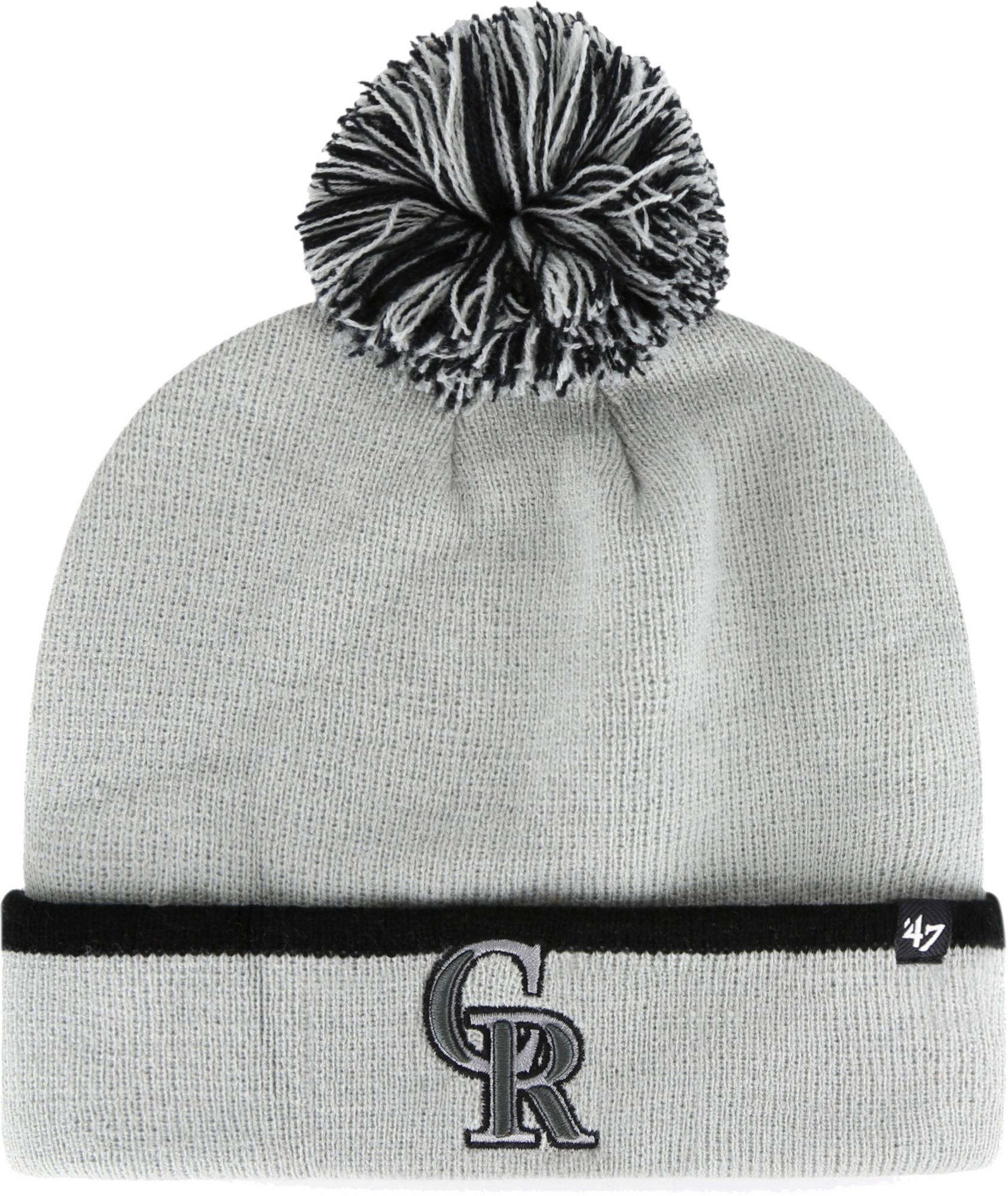 Lids Dallas Cowboys '47 Women's Fiona Cuffed Knit Hat with Pom - Black