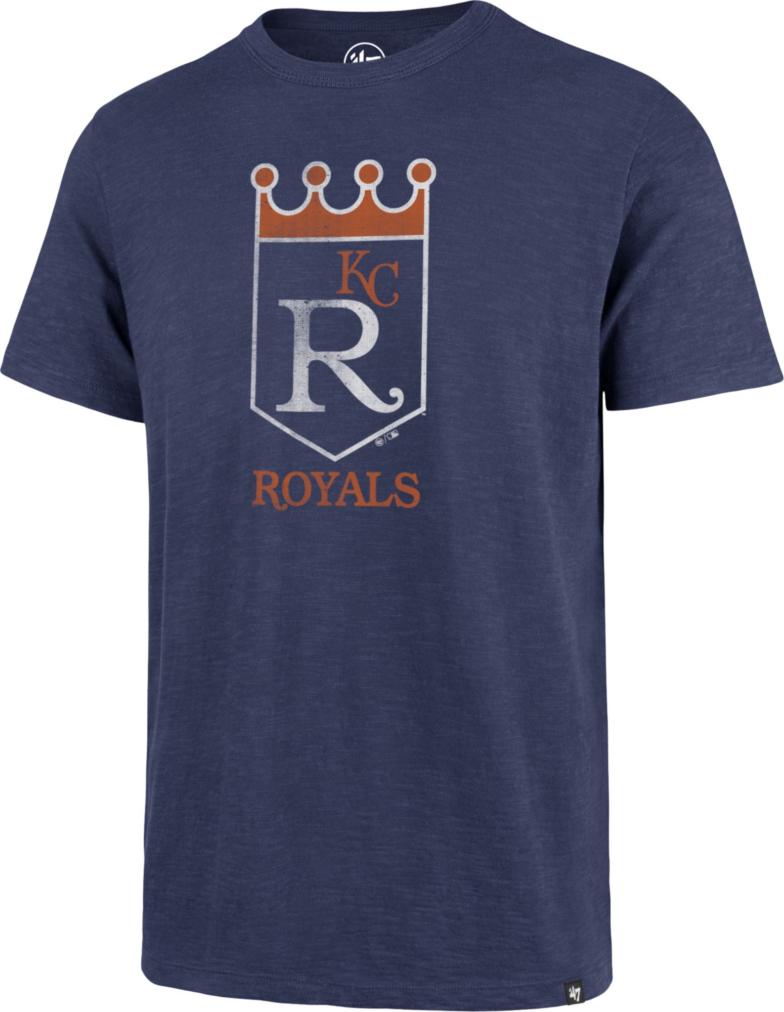 '47 Men's Kansas City Royals Blue Grit Vintage Scrum T-Shirt