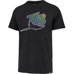'47 Men's Tampa Bay Rays Black Premium Franklin T-Shirt