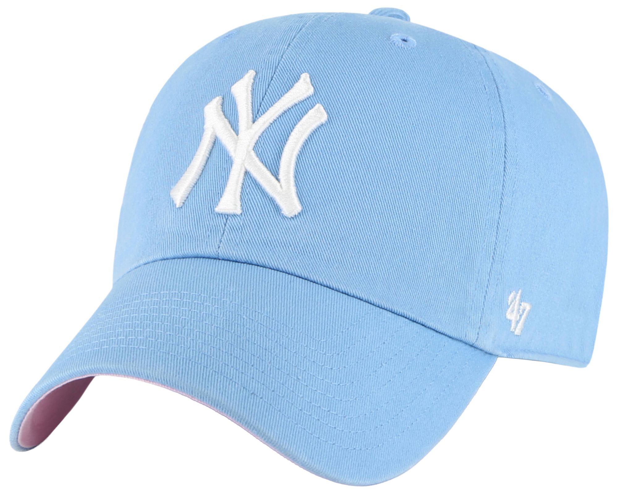 '47 Men's New York Yankees Light Blue Ballpark '47 Clean Up Adjustable Hat