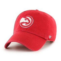 ‘47 Men's Atlanta Hawks Red Clean Up Adjustable Hat