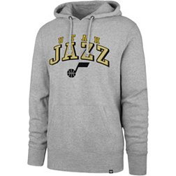 ‘47 Men's Utah Jazz Grey Headline Hoodie