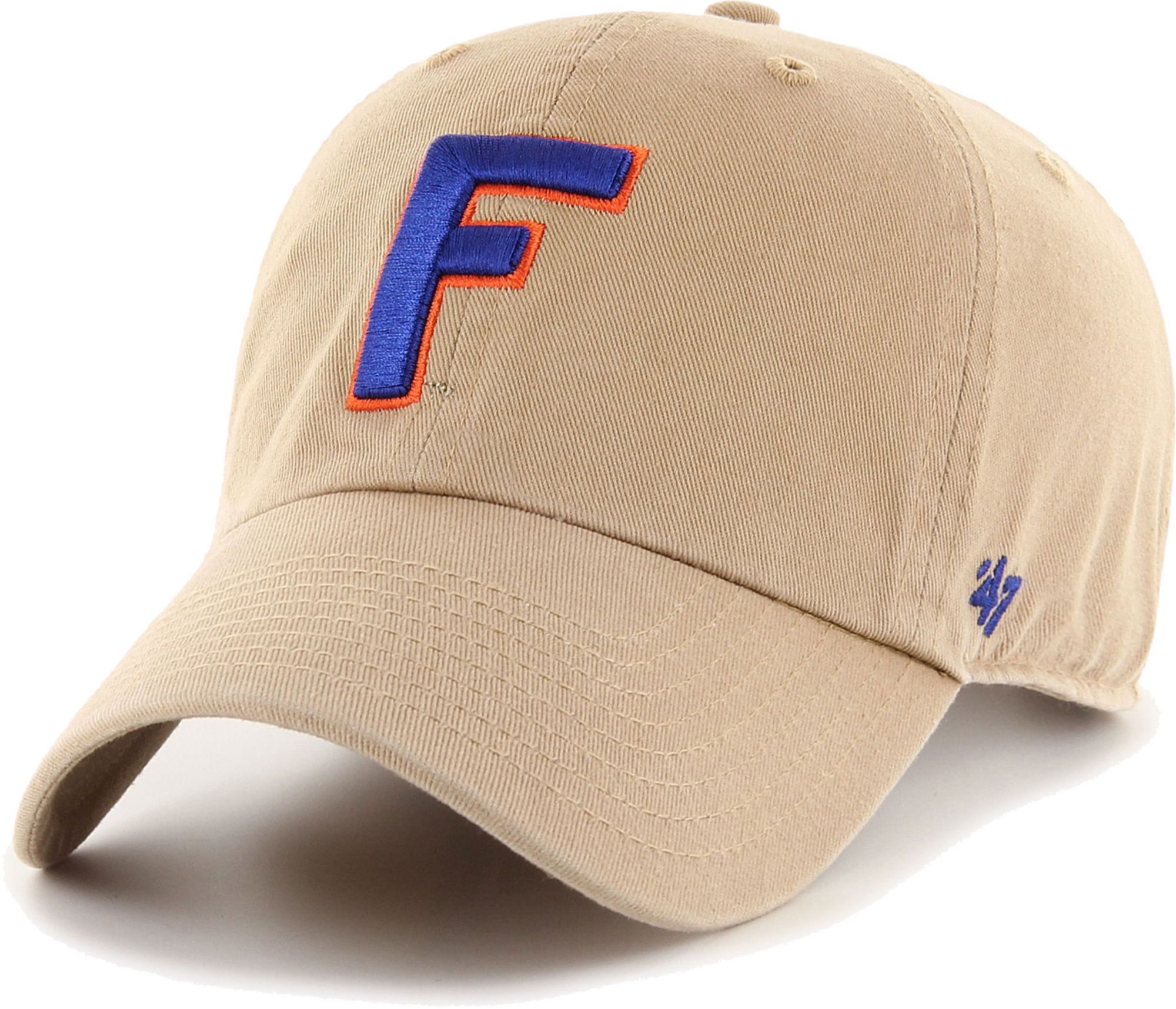 47 Brand / Men's Florida Gators Khaki Clean Up Adjustable Hat