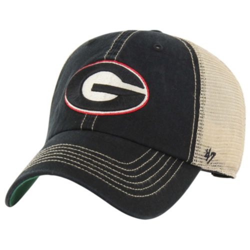 Columbia Adult Georgia Bulldogs PFG Mesh Fitted Black Hat Dick's