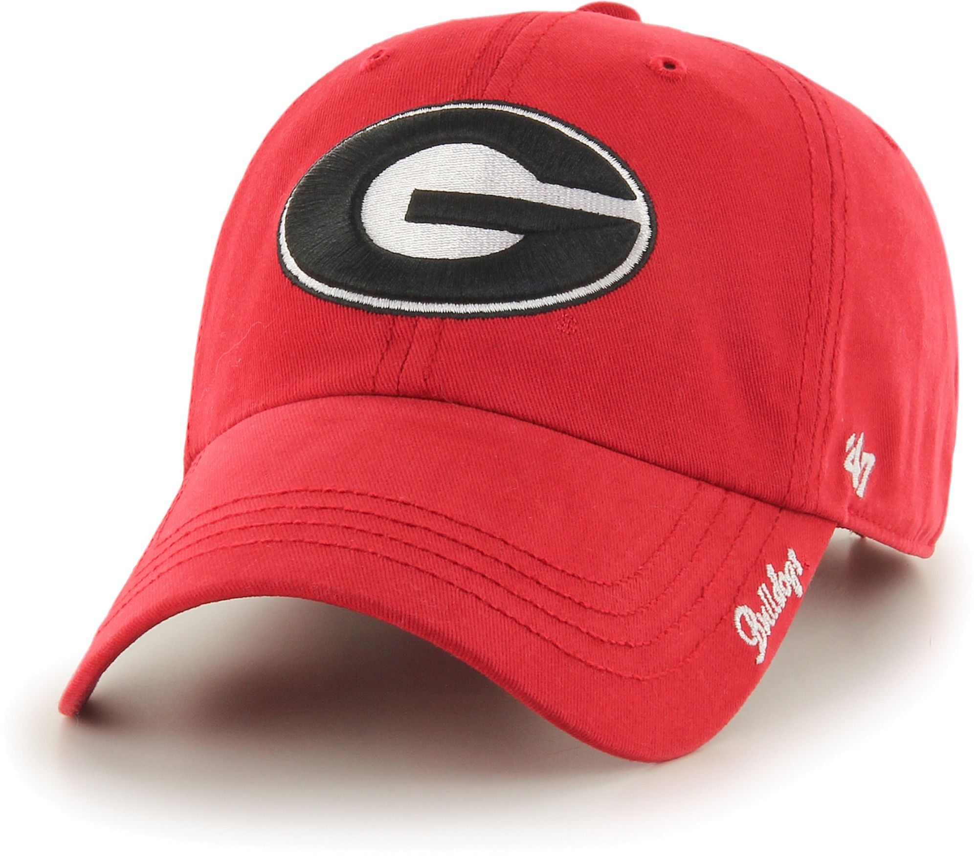 '47 Women's Georgia Bulldogs Clean Up Red Adjustable Hat
