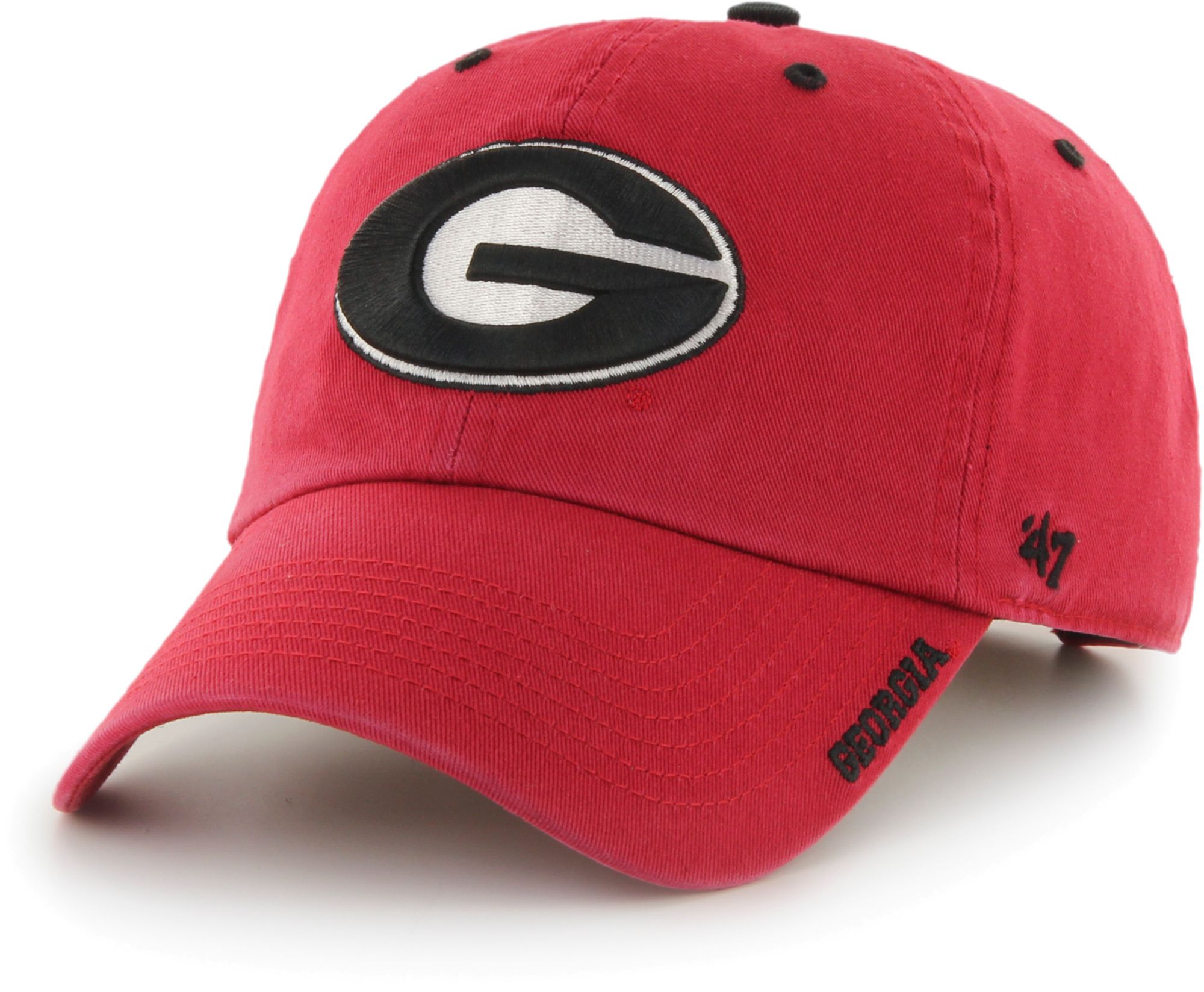 '47 Men's Georgia Bulldogs Clean Up Red Adjustable Hat
