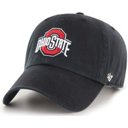'47 Men's Ohio State Buckeyes Clean Up Adjustable Black Hat