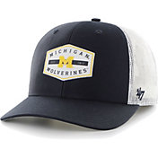 '47 Men's Michigan Wolverines Blue Convoy Trucker Adjustable Hat