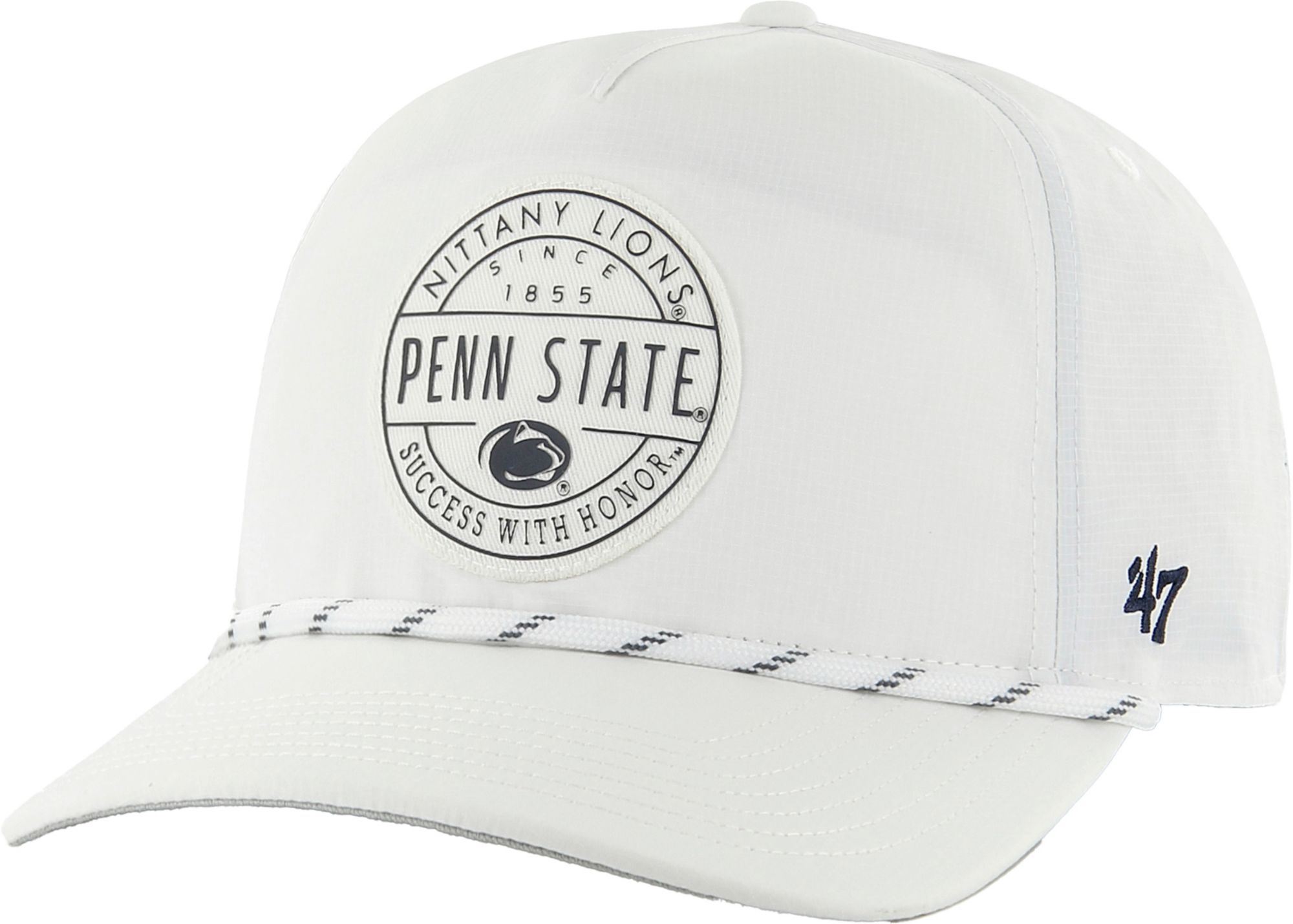Men's Penn State Nittany Lions White Captain Adjustable Hat