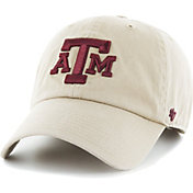 ‘47 Men's Texas A&M Aggies Khaki Clean Up Adjustable Hat