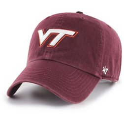 ‘47 Men's Virginia Tech Hokies Maroon Clean Up Adjustable Hat