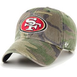 '47 Men's San Francisco 49ers Camo Adjustable Clean Up Hat
