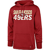 '47 Men's San Francisco 49ers Tech Fleece Red Hoodie