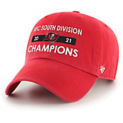 '47 Men's Tampa Bay Buccaneers 2021 NFC South Division Champions Clean Up Adjustable Hat