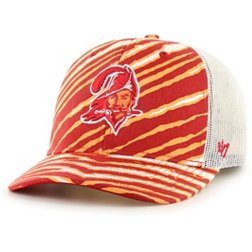 '47 Men's Tampa Bay Buccaneers Zubaz Red Trucker Hat