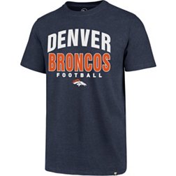 '47 Men's Denver Broncos Navy Trackdown Club T-Shirt
