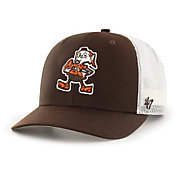 '47 Men's Cleveland Browns Brown Legacy Adjustable Trucker Hat