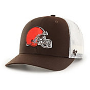 '47 Men's Cleveland Browns Brown Adjustable Trucker Hat