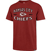 '47 Men's Kansas City Chiefs Red Offset Scrum T-Shirt