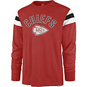 '47 Men's Kansas City Chiefs Red Rooted Long Sleeve T-Shirt