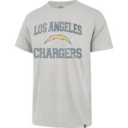 '47 Men's Los Angeles Chargers Grey Arch Franklin T-Shirt